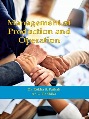 cover image of Management of Production and Operation